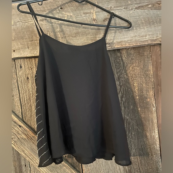 Angie black spaghetti strap camisole - Picture 2 of 4